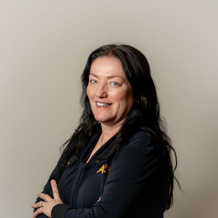Portrait of Nadja Salter, Operations Manager at A1 Fire & Safety Toowoomba